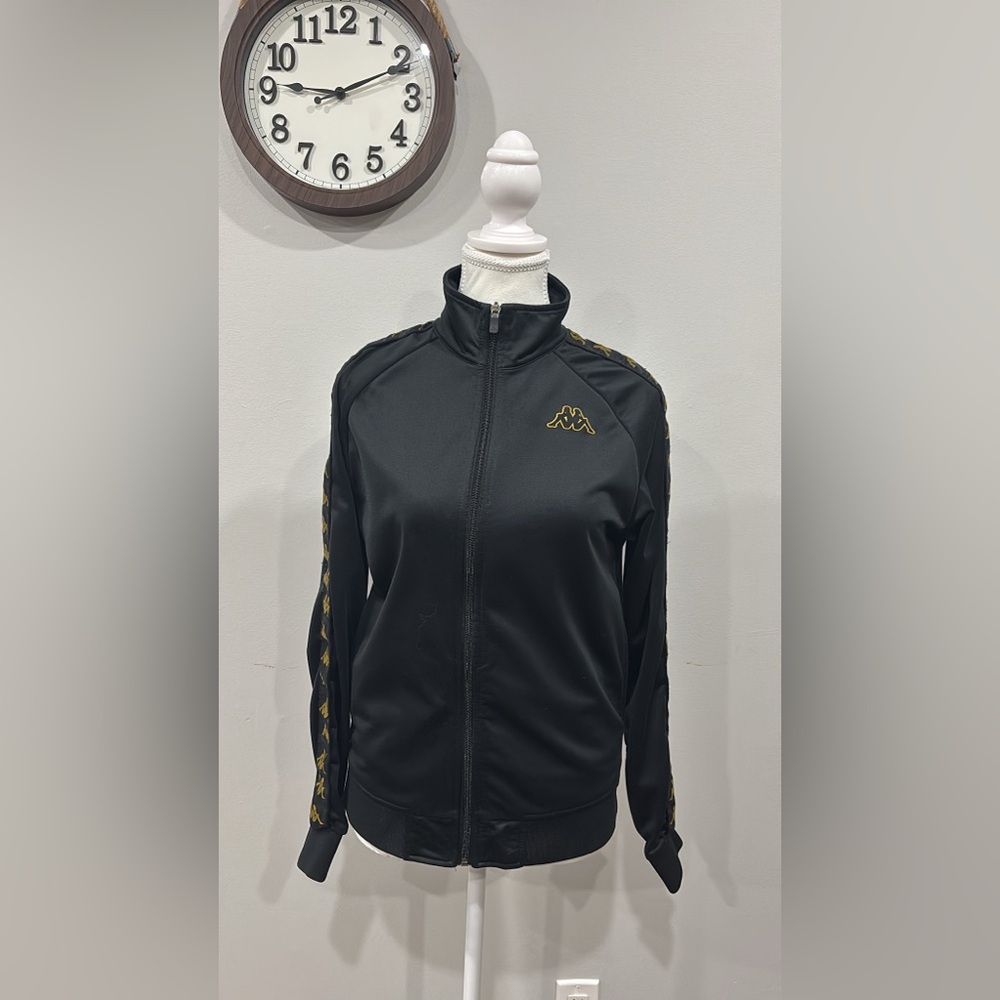 Kappa Black Track Jacket